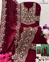 Florent 1016 A To D Velvet Wholesale Pakistani Salwar Suits Suppliers In Mumbai